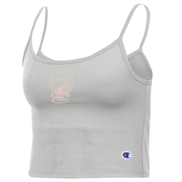 Crop Scoop Cami Silver Opal